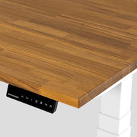 Mesa com Regulagem de Altura GenioDesk ART - Tampo em madeira Teca 6