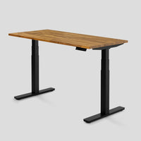 Mesa com Regulagem de Altura GenioDesk ART - Tampo em madeira Teca 8